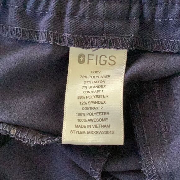Figs Men’s Tansen Jogger Scrub Pants Navy Blue Small - Picture 8 of 9